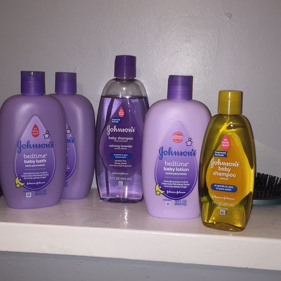 johnson baby lotion night